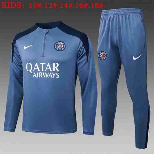 Ninos Sudadera De Training PSG 2026-2027 Gris Sudadera Entrenamiento Niños Paris Saint Germain 2026 2027 Gris