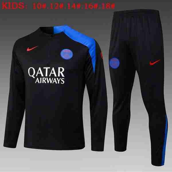 Ninos Sudadera De Training PSG 2026-2027 Negro Sudadera Entrenamiento Niños Paris Saint Germain 2026 2027 Negro
