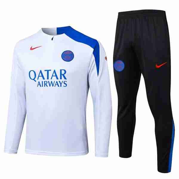 Sudadera De Training PSG 2026-2027 Blanco Sudadera Entrenamiento Paris Saint Germain 2026 2027 Blanco
