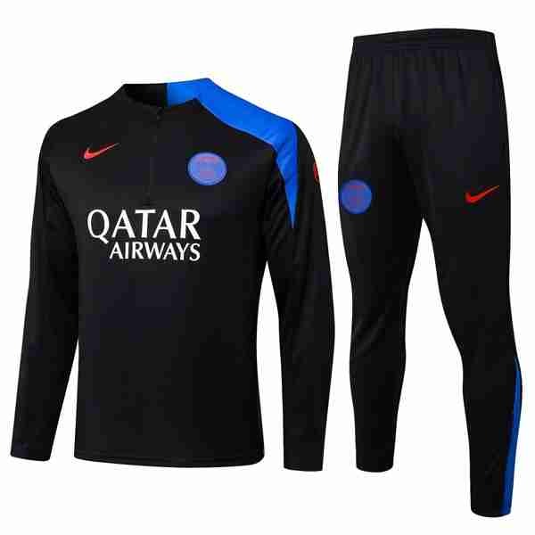 Sudadera De Training PSG 2026-2027 Negro 2 Sudadera Entrenamiento Paris Saint Germain 2026 2027 Negro Azul