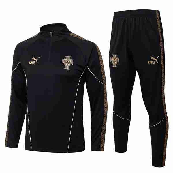 Sudadera De Training Portugal 2026-2027 Negro Sudadera Entrenamiento Portugal 2026 2027 Negro