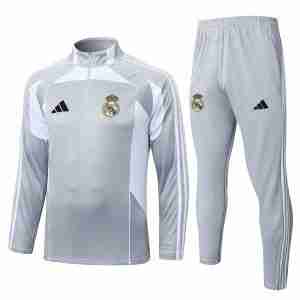 Sudadera Entrenamiento Real Madrid 2026 2027 Gris