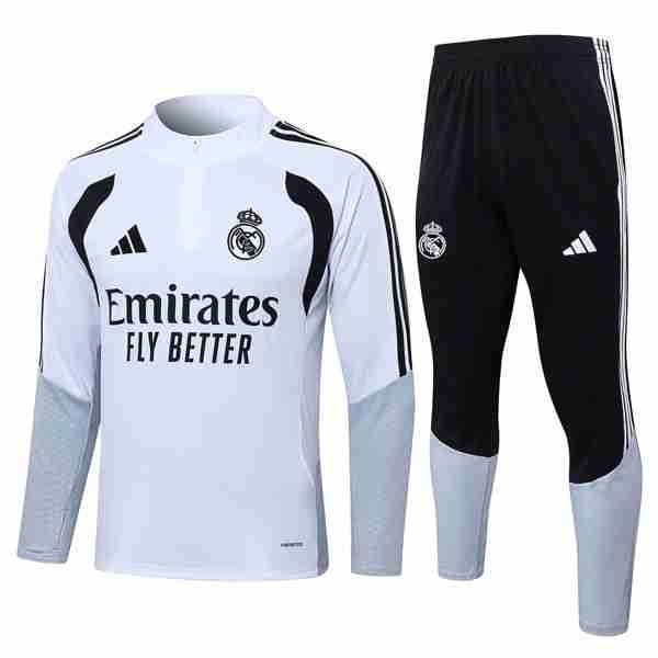 Sudadera De Training Real Madrid 2026-2027 Blanco 2 Sudadera Entrenamiento Real Madrid 2026 2027
