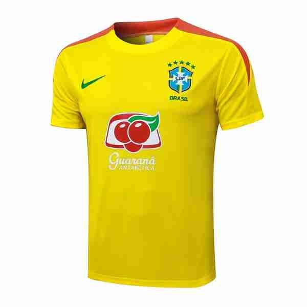 Camiseta Entrenamiento Brasil 2026-2027 Amarillo 2 Tailandia Equipacion Brasil Entrenamiento 2026 2027 Amarillo