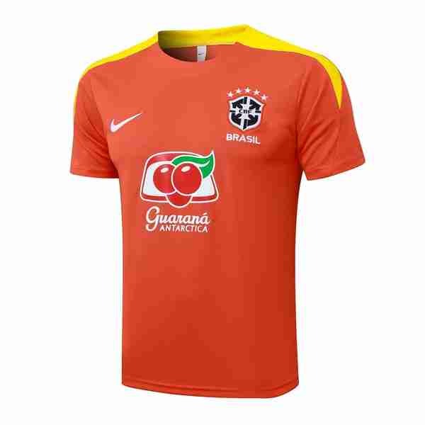 Camiseta Entrenamiento Brasil 2026-2027 Naranja Tailandia Equipacion Brasil Entrenamiento 2026 2027 Naranja