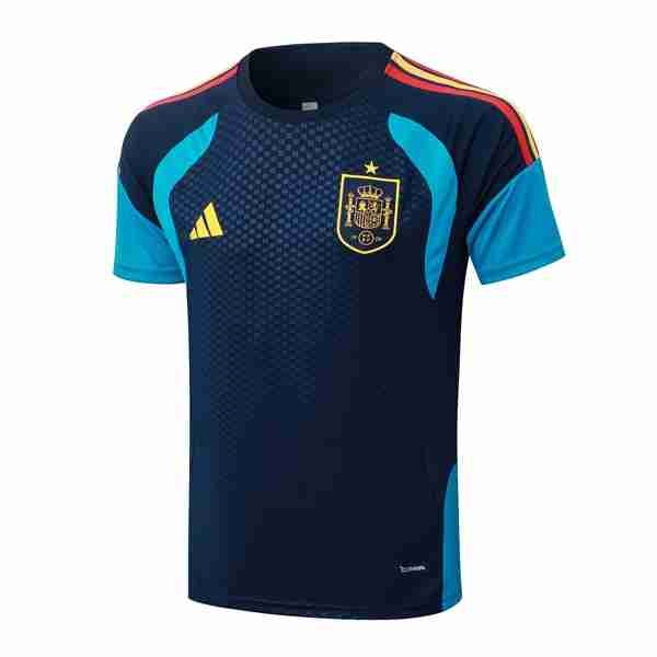 Camiseta Entrenamiento España 2026-2027 Azul Tailandia Equipacion España Entrenamiento 2026 2027