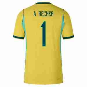 A. BECKER NO.1 Equipacion Brasil Primera 2026-Versión Jugador