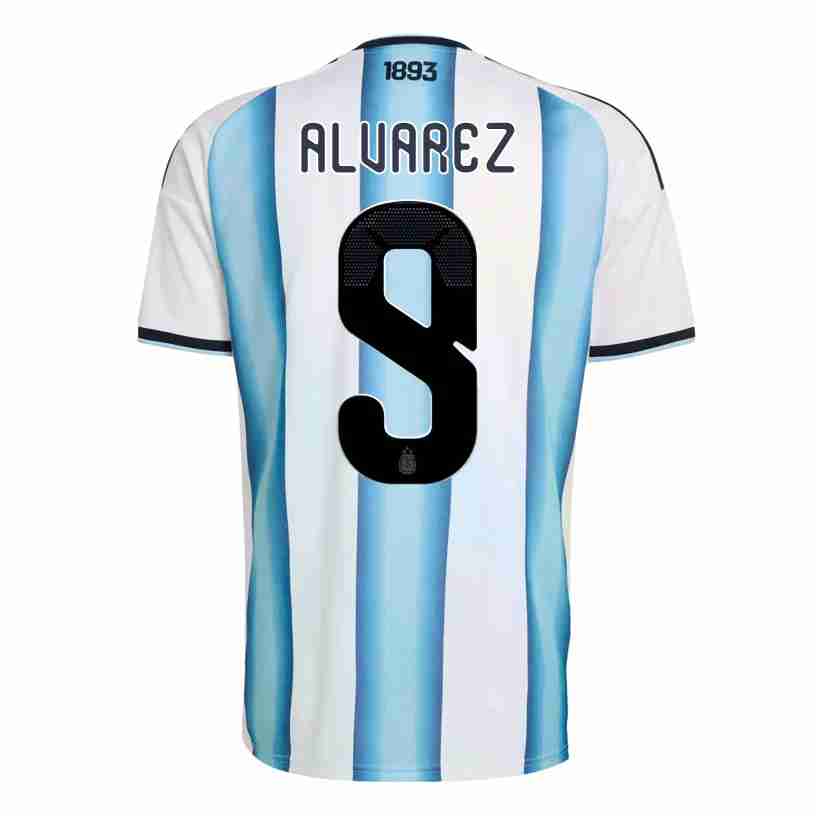 ALVAREZ NO.9 Equipacion Argentina Primera 2026-Versión Jugador ALVAREZ NO.9 Equipacion Argentina Primera 2026-Versión Jugador