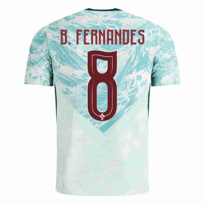 B. FERNANDES NO.8 Equipacion Portugal Segunda 2026-Versión Jugador B. FERNANDES NO.8 Equipacion Portugal Segunda 2026-Versión Jugador
