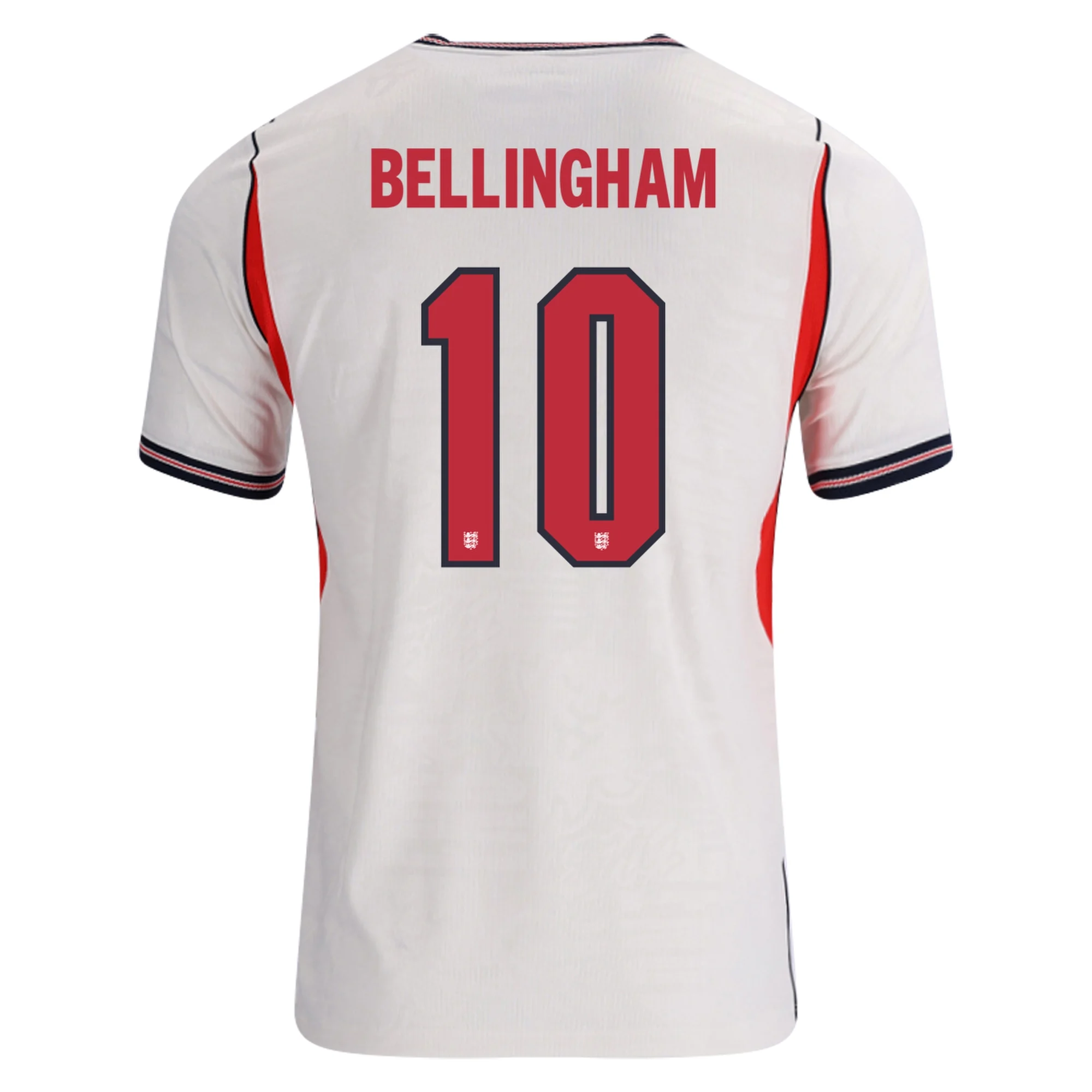 BELLINGHAM NO.10 Equipacion Inglaterra Primera 2026-Versión Jugador BELLINGHAM NO.10 Equipacion Inglaterra Primera 2026-Versión Jugador