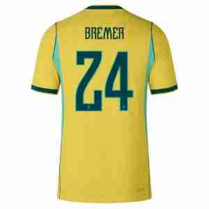 BREMER NO.24 Equipacion Brasil Primera 2026-Versión Jugador
