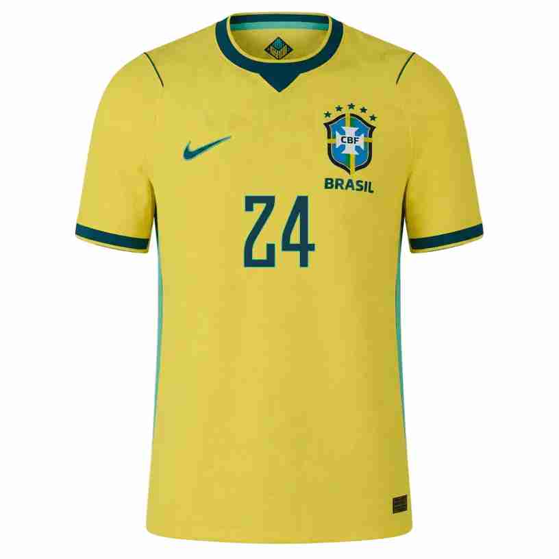 BREMER NO.24 Equipacion Brasil Primera 2026-Versión Jugador_1 BREMER NO.24 Equipacion Brasil Primera 2026-Versión Jugador_1