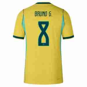 BRUNO G. NO.8 Equipacion Brasil Primera 2026-Versión Jugador