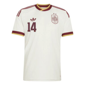CARVAJAL NO.14 Equipacion España Segunda 2026-Versión Jugador_1