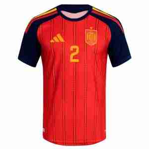 CARVAJAL NO.2 Equipacion España Primera 2026-Versión Jugador_1