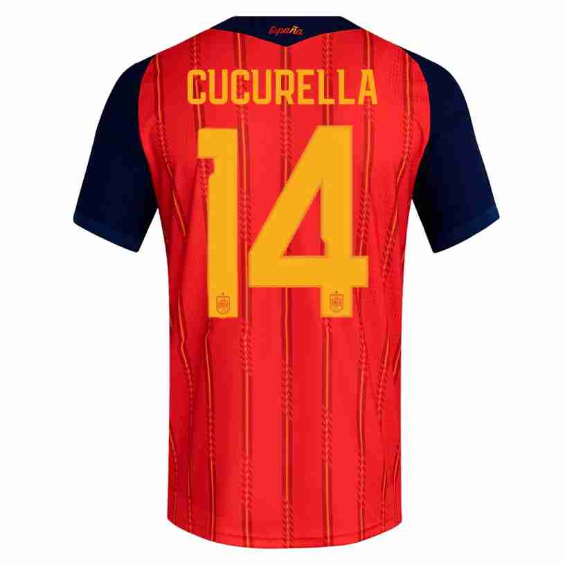 Cucurella NO.14 Equipacion España Primera 2026-Versión Jugador Cucurella NO.14 Equipacion España Primera 2026-Versión Jugador