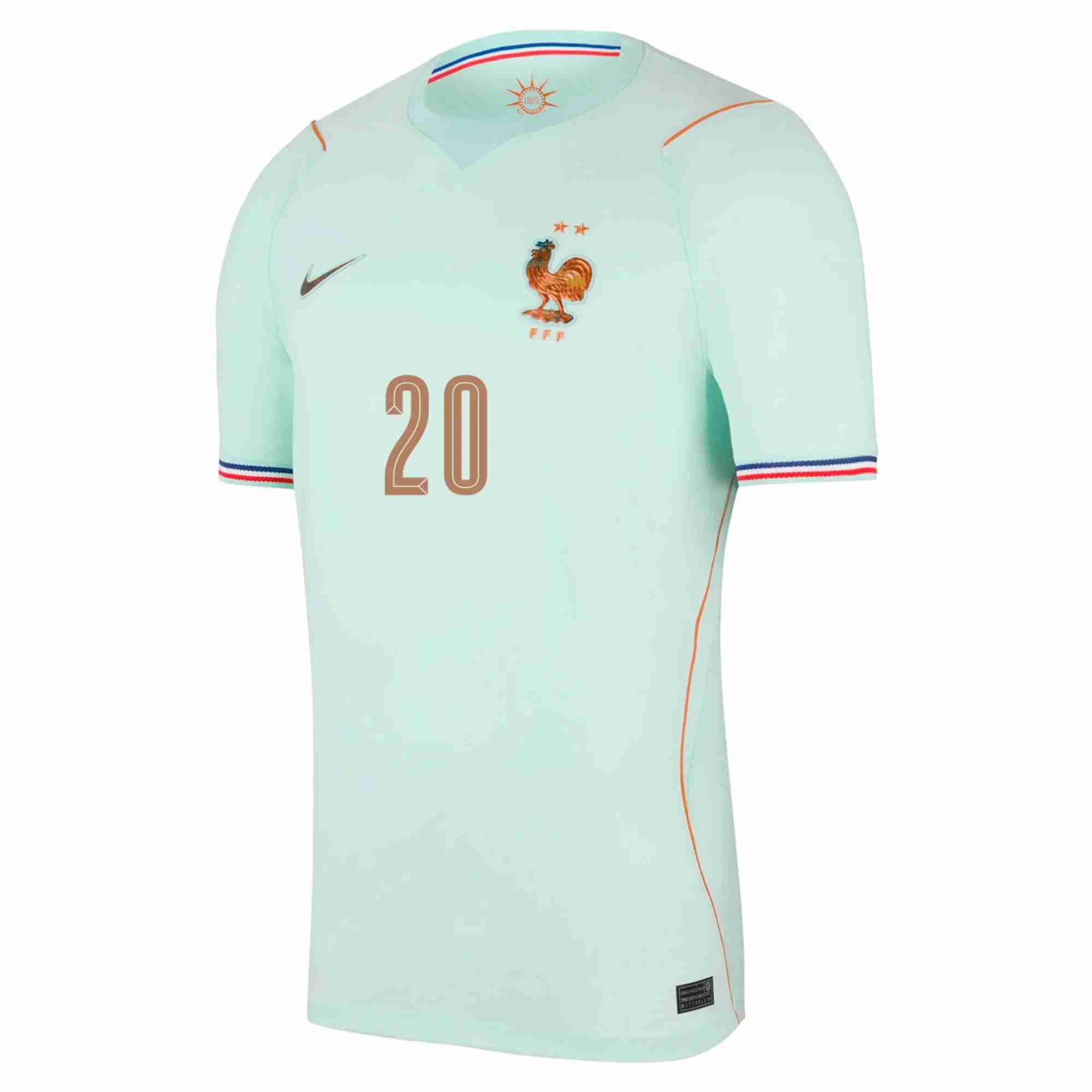 DOUE NO.20 Equipacion Francia Segunda 2026-Versión Jugador_1 DOUE NO.20 Equipacion Francia Segunda 2026-Versión Jugador_1