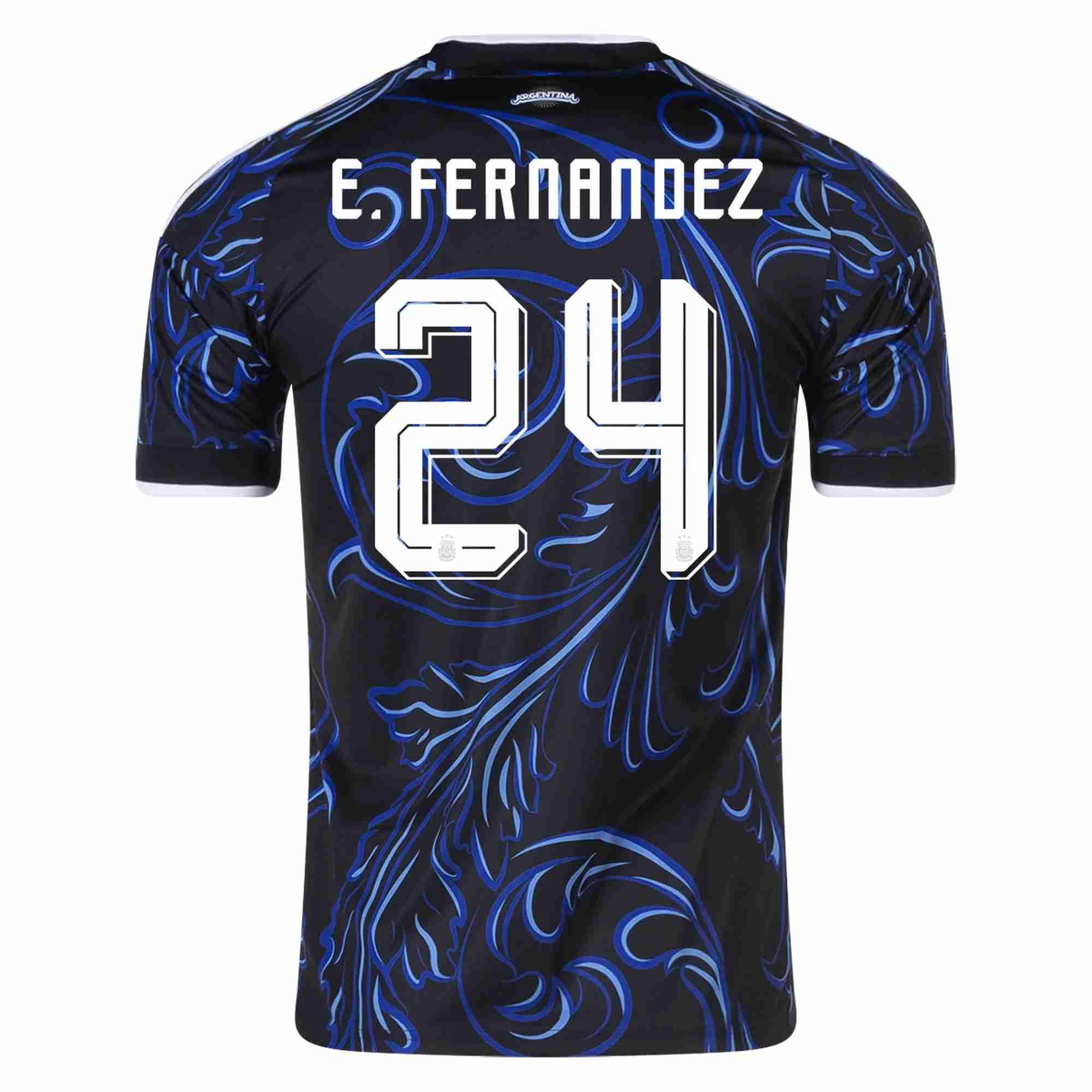 E.FERNANDEZ NO.24 Equipacion Argentina Segunda 2026-Versión Jugador E.FERNANDEZ NO.24 Equipacion Argentina Segunda 2026-Versión Jugador