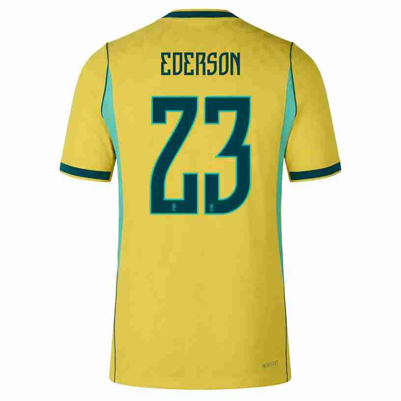 EDERSON NO.23 Equipacion Brasil Primera 2026-Versión Jugador EDERSON NO.23 Equipacion Brasil Primera 2026-Versión Jugador