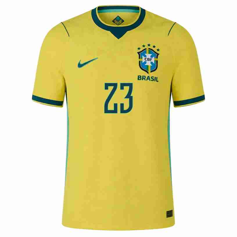 EDERSON NO.23 Equipacion Brasil Primera 2026-Versión Jugador_1 EDERSON NO.23 Equipacion Brasil Primera 2026-Versión Jugador_1