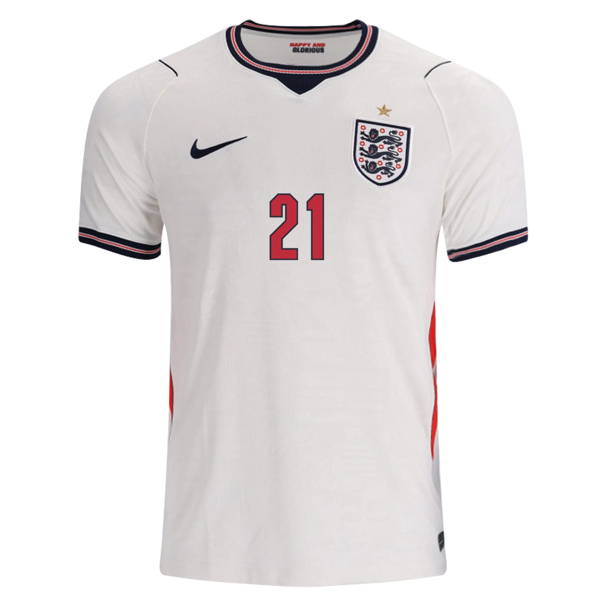 EZE NO.21 Equipacion Inglaterra Primera 2026-Versión Jugador_1 EZE NO.21 Equipacion Inglaterra Primera 2026-Versión Jugador_1