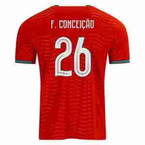 F. CONCEICAO NO.26 Equipacion Portugal Primera 2026-Versión Jugador