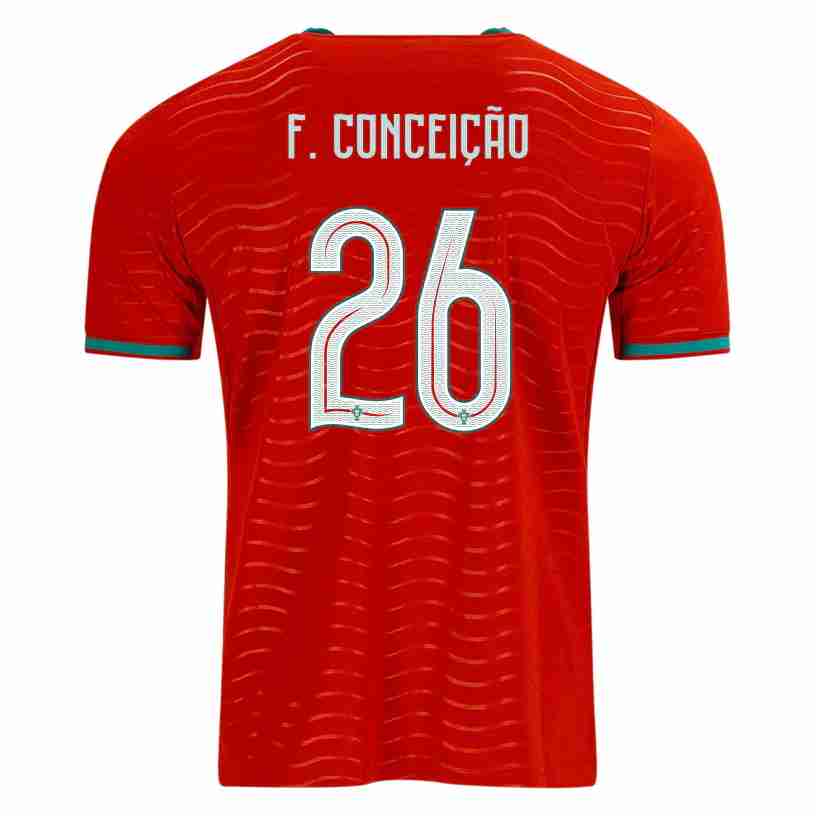 F. CONCEICAO NO.26 Equipacion Portugal Primera 2026-Versión Jugador F. CONCEICAO NO.26 Equipacion Portugal Primera 2026-Versión Jugador