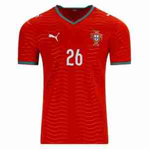 F. CONCEICAO NO.26 Equipacion Portugal Primera 2026-Versión Jugador_1