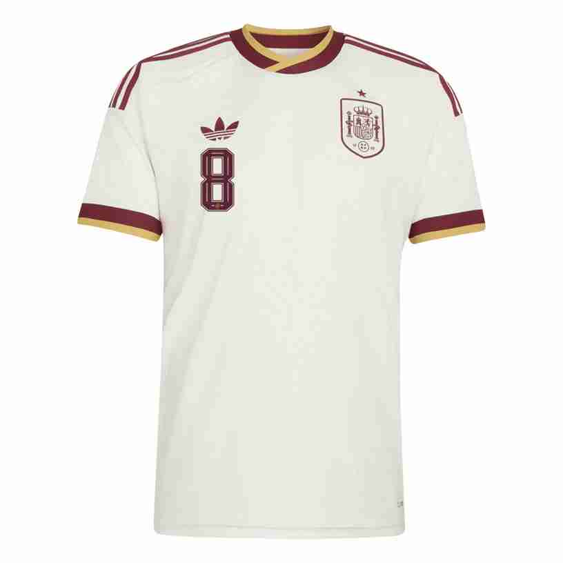 FABIAN NO.8 Equipacion España Segunda 2026-Versión Jugador_1 FABIAN NO.8 Equipacion España Segunda 2026-Versión Jugador_1