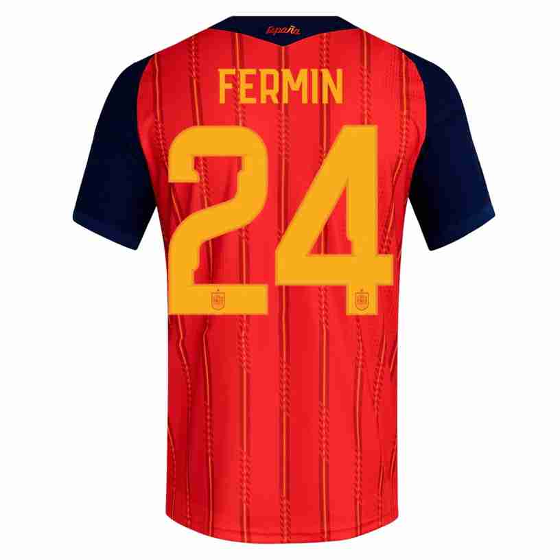 FERMIN NO.24 Equipacion España Primera 2026-Versión Jugador FERMIN NO.24 Equipacion España Primera 2026-Versión Jugador