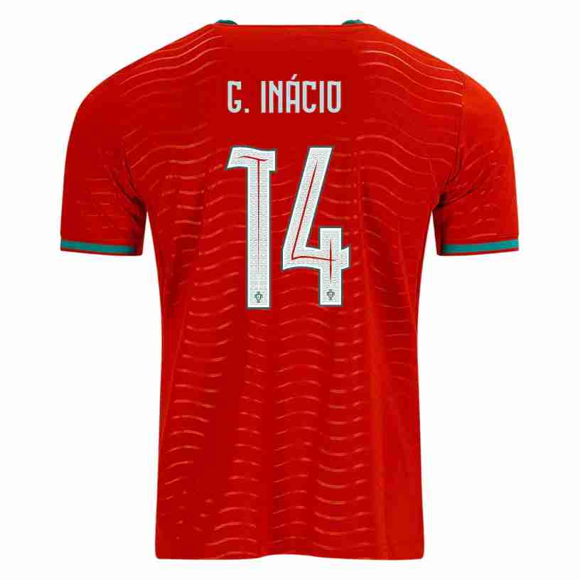 G.INÁCIO NO.14 Equipacion Portugal Primera 2026-Versión Jugador G.INÁCIO NO.14 Equipacion Portugal Primera 2026-Versión Jugador