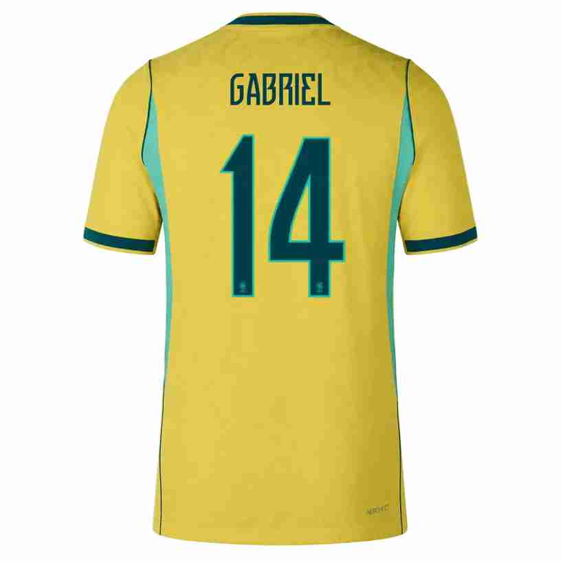 GABRIEL NO.14 Equipacion Brasil Primera 2026-Versión Jugador GABRIEL NO.14 Equipacion Brasil Primera 2026-Versión Jugador