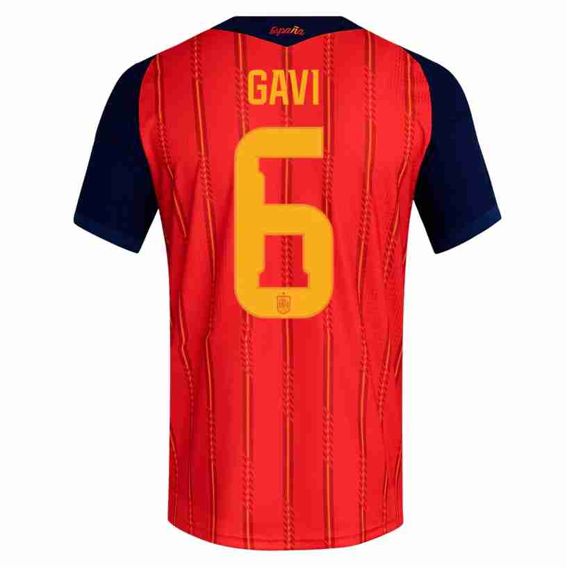 GAVI NO.6 Equipacion España Primera 2026-Versión Jugador GAVI NO.6 Equipacion España Primera 2026-Versión Jugador