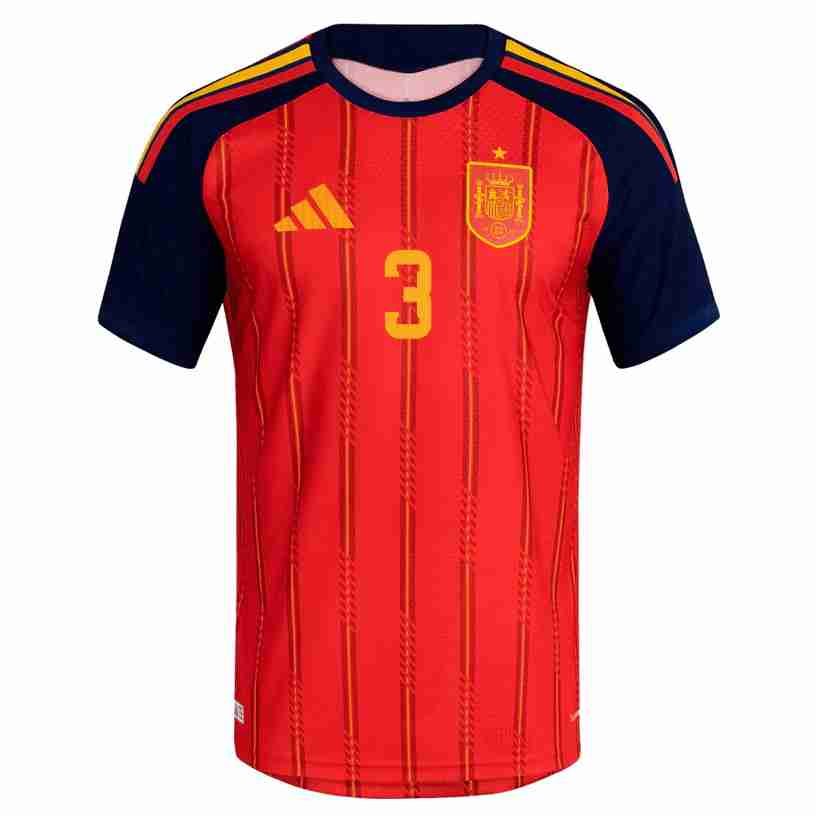 GRIMALDO NO.3 Equipacion España Primera 2026-Versión Jugador_1 GRIMALDO NO.3 Equipacion España Primera 2026-Versión Jugador_1