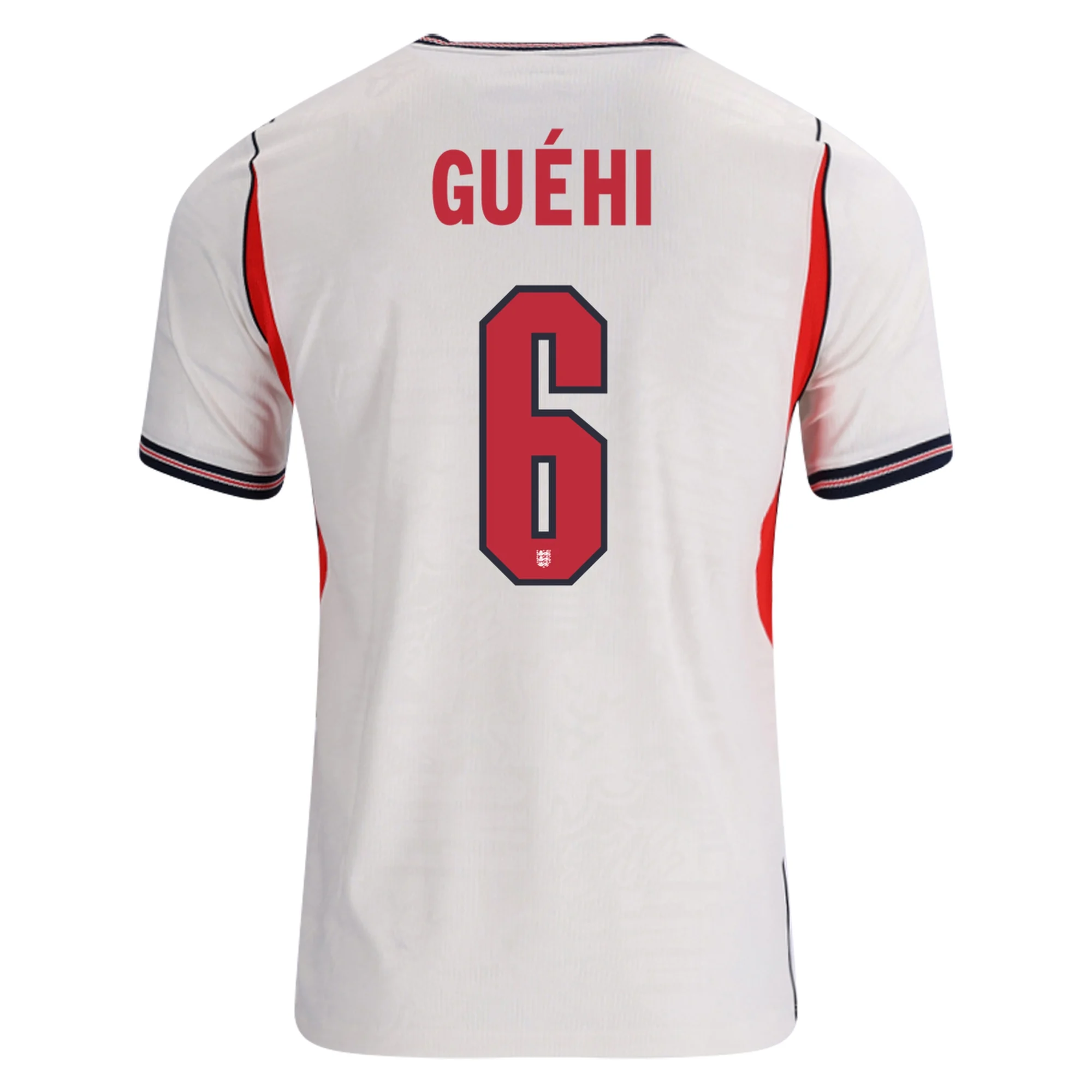 GUÉHI NO.6 Equipacion Inglaterra Primera 2026-Versión Jugador GUÉHI NO.6 Equipacion Inglaterra Primera 2026-Versión Jugador