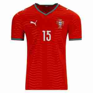 JOÃO NEVES NO.15 Equipacion Portugal Primera 2026-Versión Jugador_1