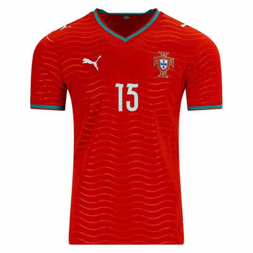 JOÃO NEVES NO.15 Equipacion Portugal Primera 2026-Versión Jugador_1 JOÃO NEVES NO.15 Equipacion Portugal Primera 2026-Versión Jugador_1