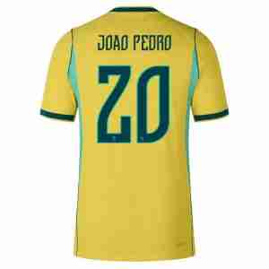 JOAO PEDRO NO.20 Equipacion Brasil Primera 2026-Versión Jugador
