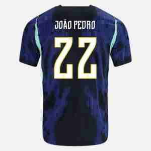JOÃO PEDRO NO.22 Equipacion Brasil Segunda 2026-Versión Jugador