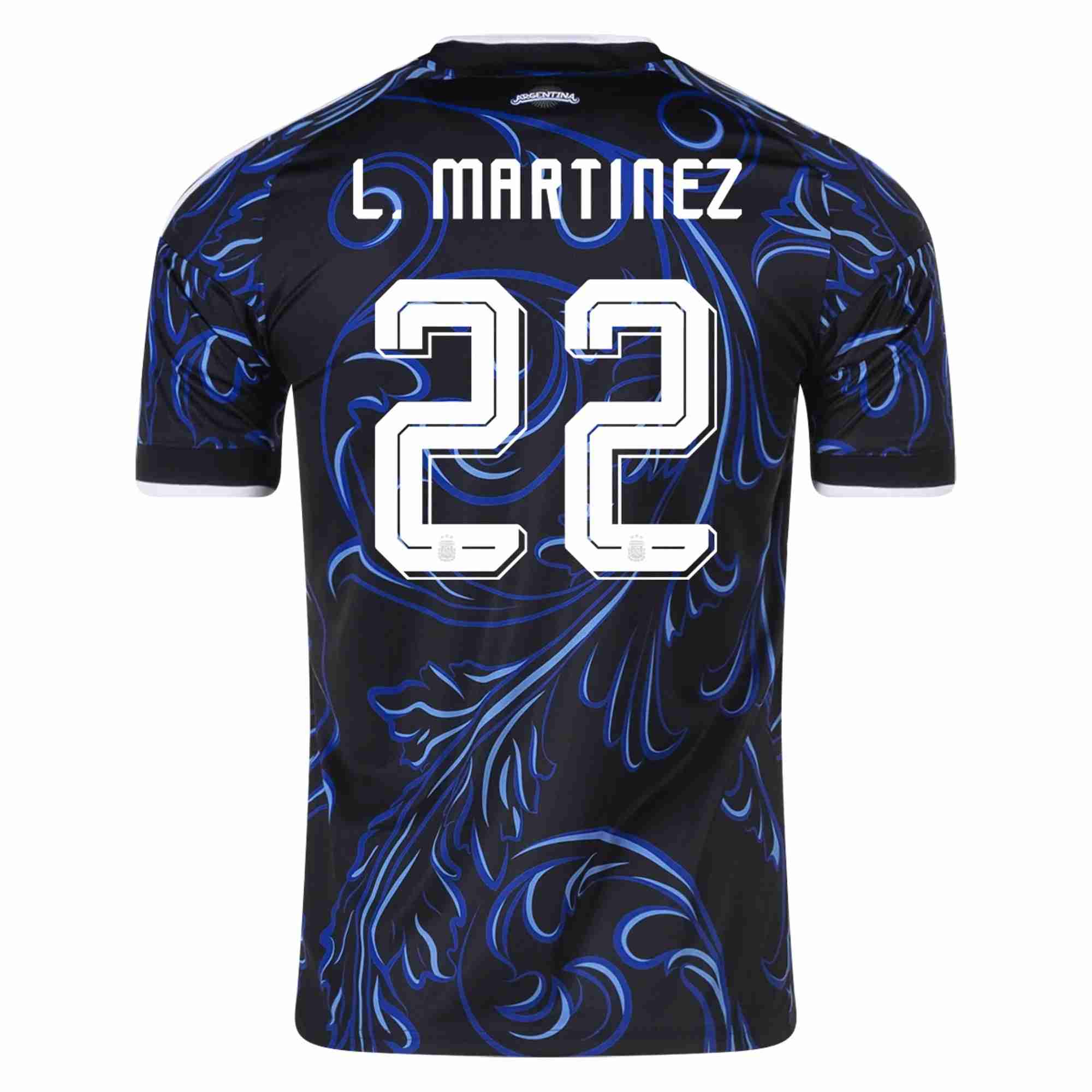 L.MARTINEZ NO.22 Equipacion Argentina Segunda 2026-Versión Jugador L.MARTINEZ NO.22 Equipacion Argentina Segunda 2026-Versión Jugador
