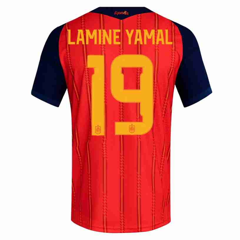 LAMINE YAMAL NO.19 Equipacion España Primera 2026-Versión Jugador LAMINE YAMAL NO.19 Equipacion España Primera 2026-Versión Jugador