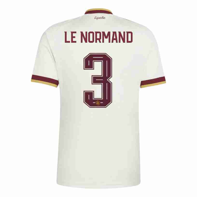 LE NORMAND NO.3 Equipacion España Segunda 2026-Versión Jugador LE NORMAND NO.3 Equipacion España Segunda 2026-Versión Jugador