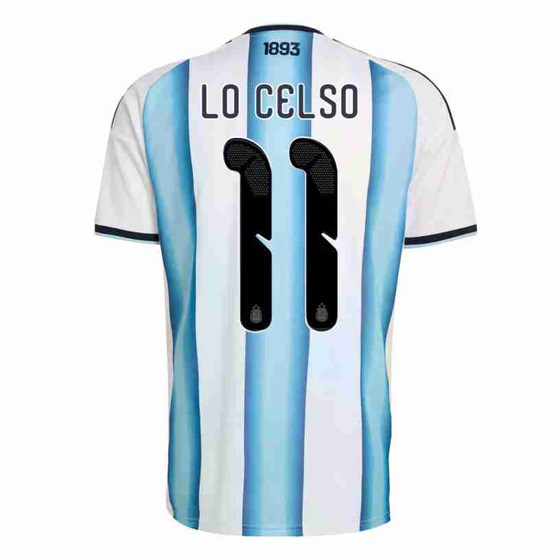 LO CELSO NO.11 Equipacion Argentina Primera 2026-Versión Jugador LO CELSO NO.11 Equipacion Argentina Primera 2026-Versión Jugador