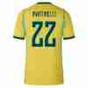MARTINELLI NO.22 Equipacion Brasil Primera 2026-Versión Jugador
