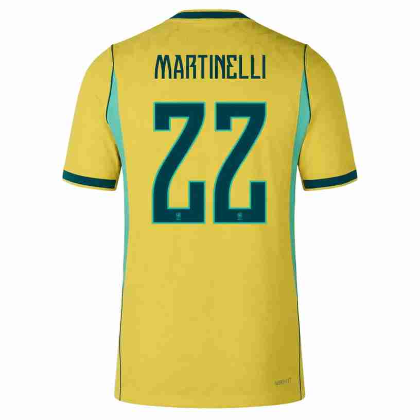MARTINELLI NO.22 Equipacion Brasil Primera 2026-Versión Jugador MARTINELLI NO.22 Equipacion Brasil Primera 2026-Versión Jugador