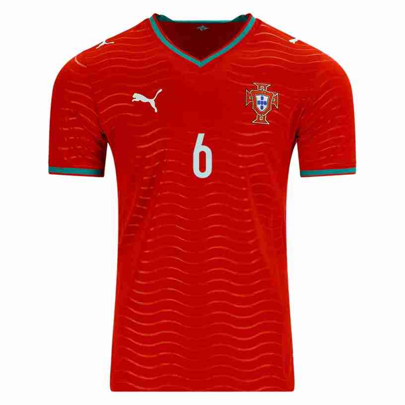 MATHEUS N. NO.6 Equipacion Portugal Primera 2026-Versión Jugador_1 MATHEUS N. NO.6 Equipacion Portugal Primera 2026-Versión Jugador_1