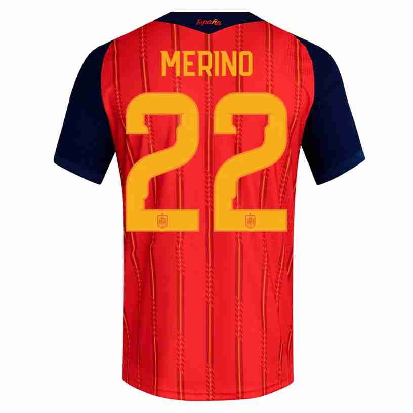 MERINO NO.22 Equipacion España Primera 2026-Versión Jugador MERINO NO.22 Equipacion España Primera 2026-Versión Jugador