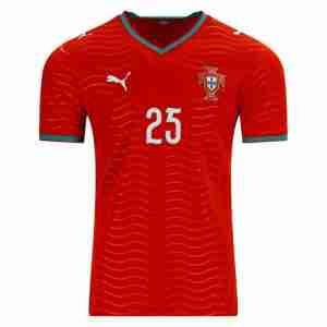 N. MENDES NO.25 Equipacion Portugal Primera 2026-Versión Jugador_1