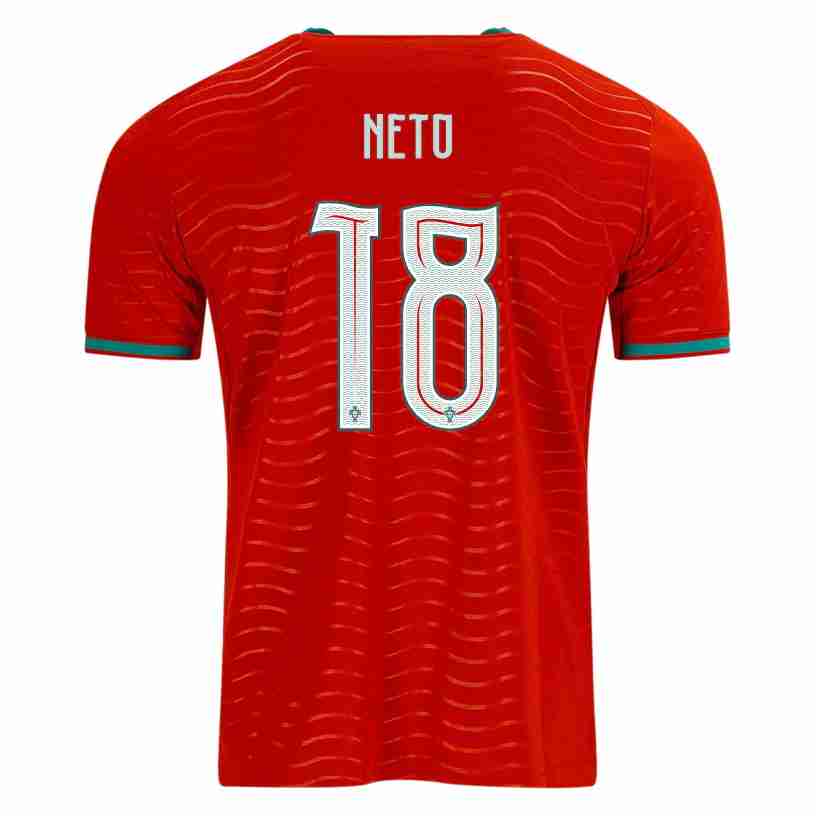 NETO NO.18 Equipacion Portugal Primera 2026-Versión Jugador NETO NO.18 Equipacion Portugal Primera 2026-Versión Jugador