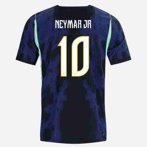 NEYMAR JR NO.10 Equipacion Brasil Segunda 2026-Versión Jugador NEYMAR JR NO.10 Equipacion Brasil Segunda 2026-Versión Jugador